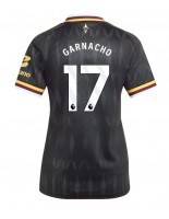 Aston Villa Alejandro Garnacho #17 Venkovní Dres pro Dámské 2026-27 Krátký Rukáv